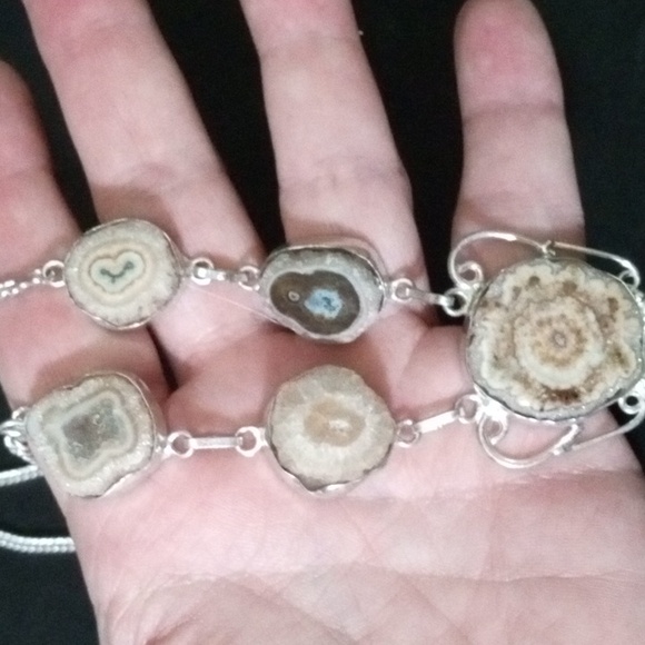 Cut Stalagmite (Solar Quartz) Necklace - Picture 4 of 6